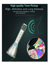 VIGICA K068 Mini KTV Player 2 in 1 Home Karaoke Player Full Metal K Song Microphone With Wireless Bluetooth Speaker Compatible with Android, iPhone, Samsung, other Smartphone VIGICA K068 Mini KTV Player 2 in 1 Home Karaoke Player Full Metal K Song Microphone With Wireless Bluetooth Speaker Compatible with Android, iPhone, Samsung, other Smartphone