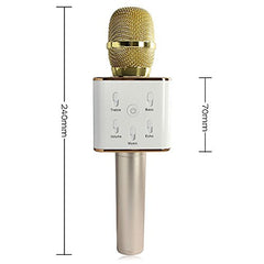VIGICA Q7 Wireless Microphone Karaoke Player USB Condenser Microphone Bluetooth Hi Fi Speaker Sing for iPhone/... VIGICA Q7 Wireless Microphone Karaoke Player USB Condenser Microphone Bluetooth Hi Fi Speaker Sing for iPhone/...