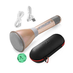 VIGICA K068 Mini KTV Player 2 in 1 Home Karaoke Player Full Metal K Song Microphone With Wireless Bluetooth Speaker Compatible with Android, iPhone, Samsung, other Smartphone VIGICA K068 Mini KTV Player 2 in 1 Home Karaoke Player Full Metal K Song Microphone With Wireless Bluetooth Speaker Compatible with Android, iPhone, Samsung, other Smartphone