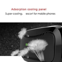 VIGICA 360 Viewing Immersive Virtual Reality Headset 3D VR Glasses Goggle Cardboard for 4.7-6.0 inch Smartphone iPhone Android, Adjustable Lens and Lens Distance VIGICA 360 Viewing Immersive Virtual Reality Headset 3D VR Glasses Goggle Cardboard for 4.7-6.0 inch Smartphone iPhone Android, Adjustable Lens and Lens Distance