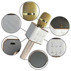 VIGICA Q7 Wireless Microphone Karaoke Player USB Condenser Microphone Bluetooth Hi Fi Speaker Sing for iPhone/... VIGICA Q7 Wireless Microphone Karaoke Player USB Condenser Microphone Bluetooth Hi Fi Speaker Sing for iPhone/...