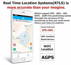 VIGICA Children Smartwatch Kid GPS Tracker Watch SOS Call Passometer Fitness VIGICA Children Smartwatch Kid GPS Tracker Watch SOS Call Passometer Fitness