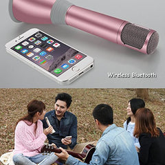 VIGICA K068 Mini KTV Player 2 in 1 Home Karaoke Player Full Metal K Song Microphone With Wireless Bluetooth Speaker Compatible with Android, iPhone, Samsung, other Smartphone VIGICA K068 Mini KTV Player 2 in 1 Home Karaoke Player Full Metal K Song Microphone With Wireless Bluetooth Speaker Compatible with Android, iPhone, Samsung, other Smartphone
