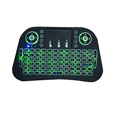 VIGICA LED Backlight Air Mouse 2.4G Mini Wireless Keyboard Touchpad Mouse for Google Android Smart TV,HTPC,TV...